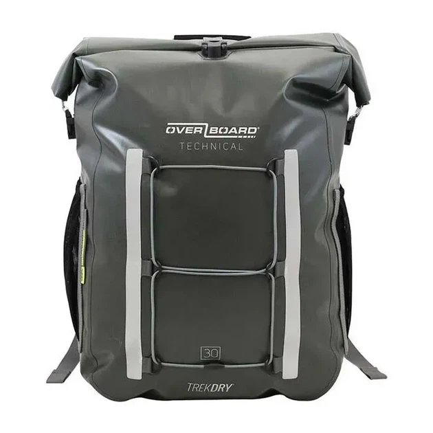 Герморюкзак OverBoard OB1205GRY-EU TrekDry Backpack 30 л - сірий - изображение 2
