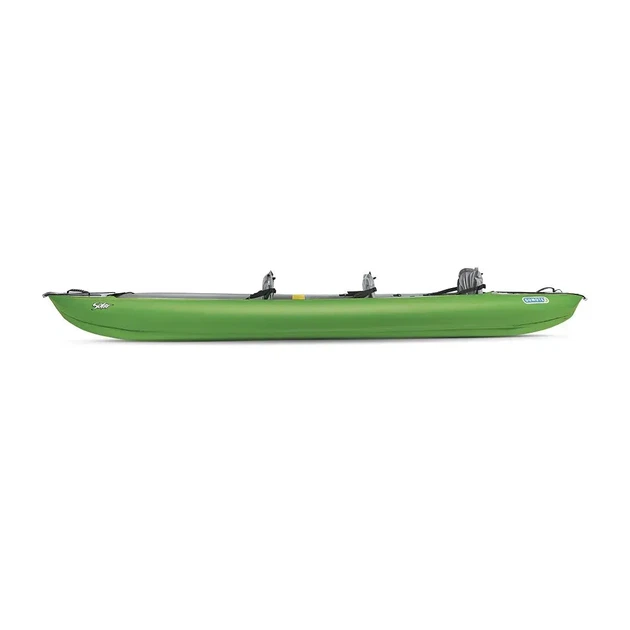 Каяк надувний Gumotex SOLAR /021 lime, зелено-сірий - зображення 3
