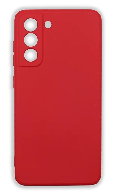 Чохол Molan Silicone для Samsung S21 FE SM-G990F Red - Фото 1 Чохол Molan Silicone для Samsung S21 FE SM-G990F Red - изображение 1