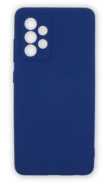 Чохол Molan Silicone для Samsung A72 SM-A725F/A72 SM-A726F Blue - Фото 1 Чохол Molan Silicone для Samsung A72 SM-A725F/A72 SM-A726F Blue - изображение 1