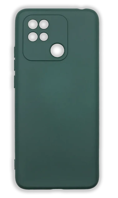 Чохол Molan Silicone для Xiaomi Redmi 10C Green - Фото 1 Чохол Molan Silicone для Xiaomi Redmi 10C Green - изображение 1