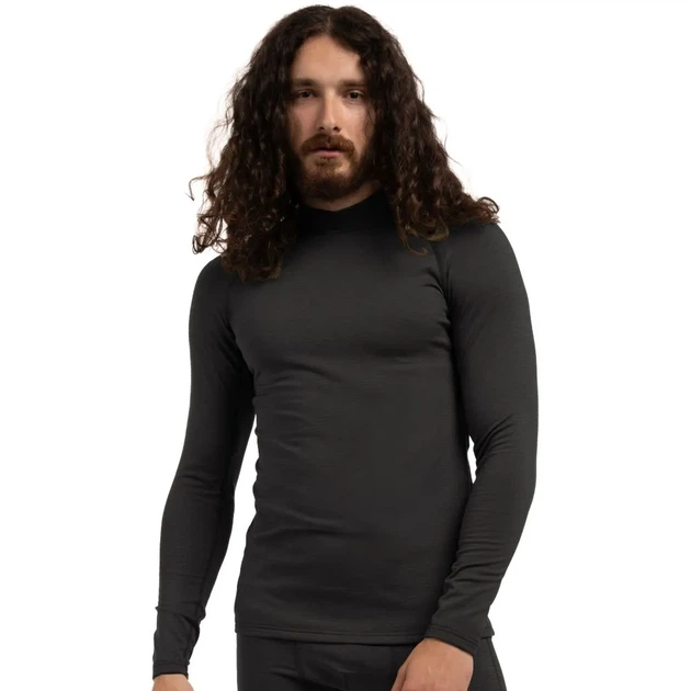 Термофутболка Turbat Yeti Top 2 Mns чоловіча anthracite black L чорна - Фото 3 Термофутболка Turbat Yeti Top 2 Mns чоловіча anthracite black L чорна - зображення 3
