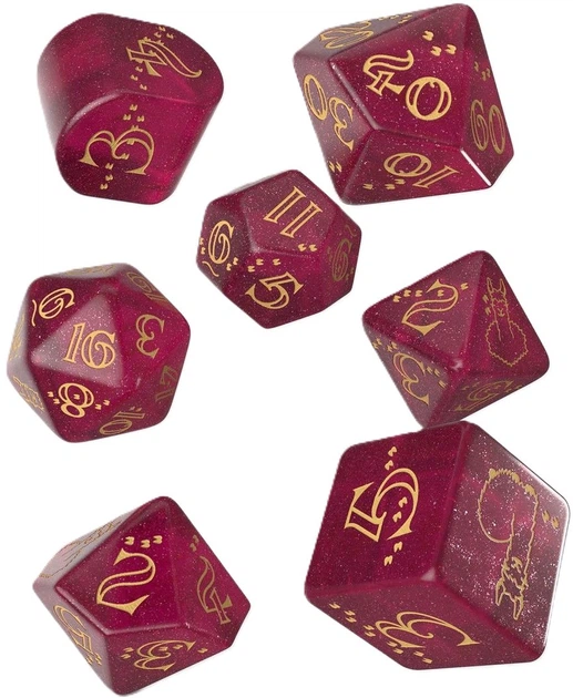 Набір універсальних ігрових кубиків Q-Workshop 7 шт (5907699497546) - зображення 2