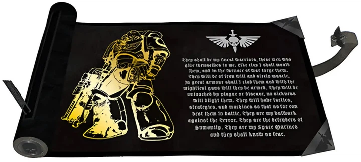 Zestaw uniwersalnych kości do gier Ultra-Pro Warhammer 40.000 Marines (74427164355) - obraz 2