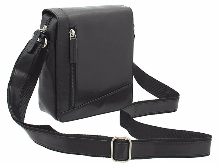 Чоловіча шкіряна сумка через плече Visconti S7 Messenger Bag A5 (Black) - Фото 5 Чоловіча шкіряна сумка через плече Visconti S7 Messenger Bag A5 (Black) - зображення 5