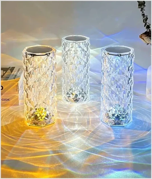 Ночник Crystal Rose Ambience 16-цветов RGB 19.5 см (1775841317) - изображение 15
