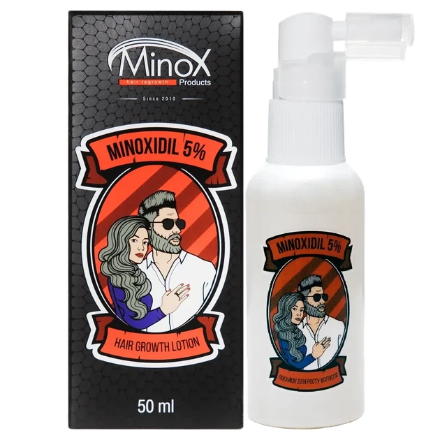 Лосьон для роста волос минокс Minox 5 50 мл - Фото 1 Лосьон для роста волос минокс Minox 5 50 мл - изображение 1