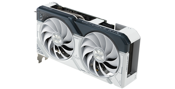 Відеокарта GeForce RTX 4060 Ti 8GB Asus Dual White OC (DUAL-RTX4060TI-O8G-WHITE) Б/В - зображення 2