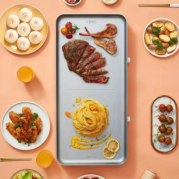 Індукційна плита Mijia Double Port Induction Cooker+ (перехідник на EU розетку) (MDCLD01ACM) - зображення 8