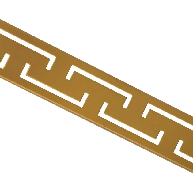 IT02-FT18/700 GL ITAL Душовий трап 700 мм Brushed GOLD, комбін. гідрозатвор, (блістер) {5/1} - изображение 3
