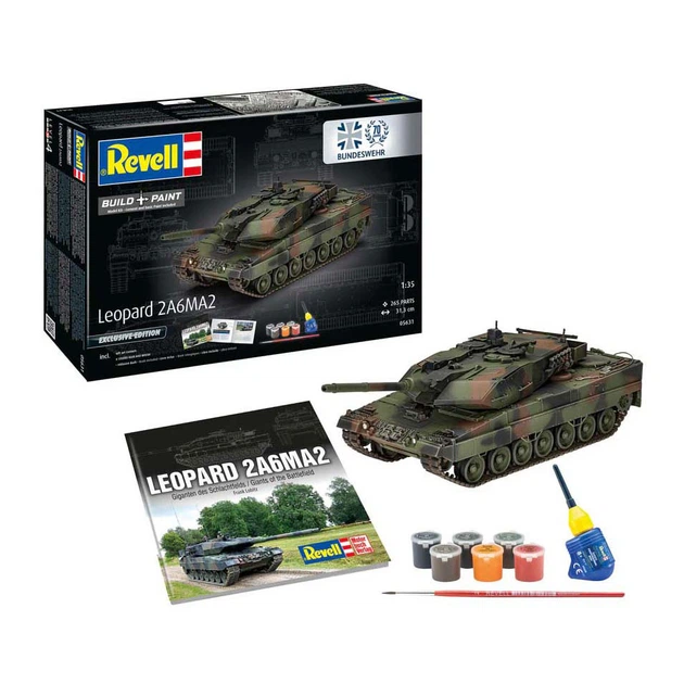 Zestaw modeli Revell 5380522 Leopard 2 A6A2 265 el (4009803056319) - obraz 3