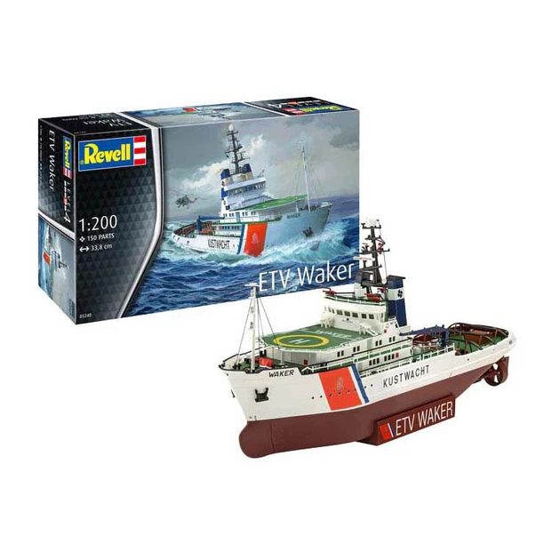 Zestaw modelowy Revell 5380519 Statek ETV Waker 150 el (4009803052403) - obraz 2