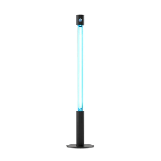 Бактерицидный облучатель BactoSfera 360° 15 OZONEFREE RC-TIMER Black 15W круговое облучение (BS 15W T8/G13-OF - изображение 5