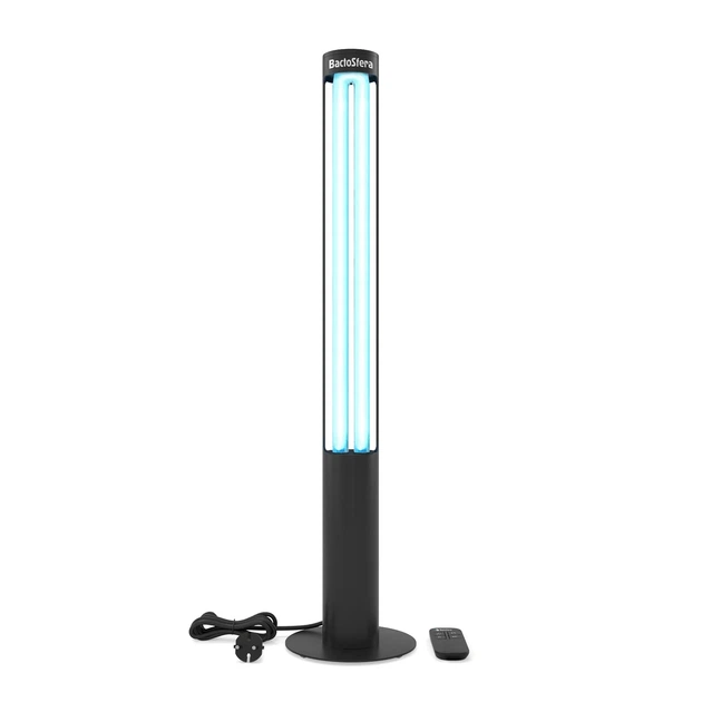 Бактерицидный облучатель BactoSfera 360° U60 Black 60W с пультом и таймером (RC-TIMER) - изображение 5