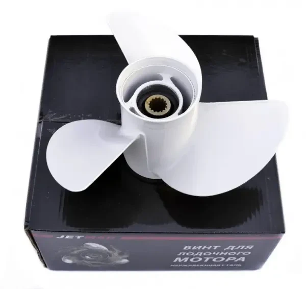 Винт Yamaha 14 дюймов 19 дюймов алюминий 3 лопасти (G5-45945-01-98) - Фото 1 Винт Yamaha 14 дюймов 19 дюймов алюминий 3 лопасти (G5-45945-01-98) - изображение 1