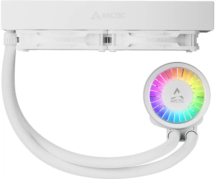 Система водяного охолодження ARCTIC Liquid Freezer III Pro 240 A-RGB White (4895265000232) - зображення 3