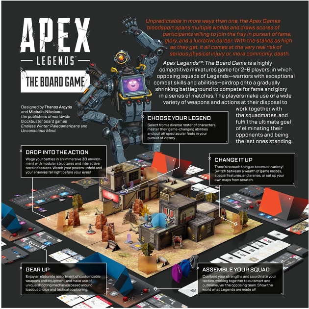 Gra planszowa Glass Cannon Unplugged Apex Legends (wersja angielska) (5905316128224) - obraz 9