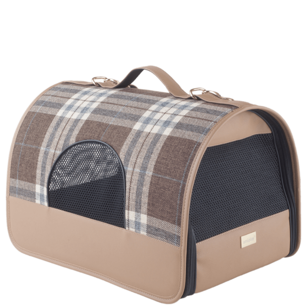 Транспортна сумка для котів Amiplay Kent L Бежева (5907563250598) - зображення 2