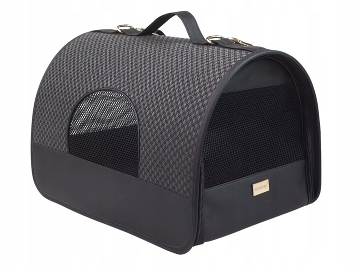 Транспортна сумка для собак Amiplay Morgan L Чорна (5907563250604) - зображення 2