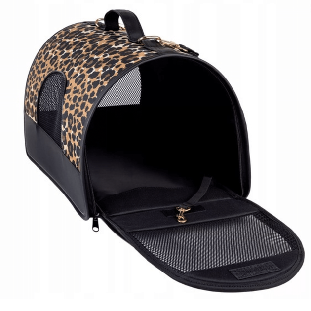 Torba transportowa dla psów Amiplay Safari M Panterka (5907563269712) - obraz 4