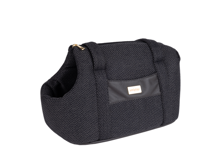 Транспортна сумка для собак Milano L Чорна (5907563310490) - зображення 2