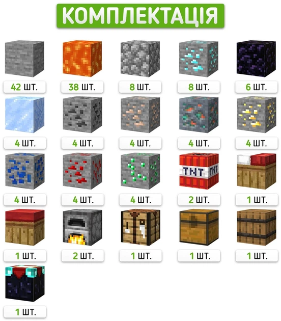 Minecraft магнитный конструктор Magnetic Cube 143 деталей кубики конструкторы для взрослых и детей майнкрафт приключения в пещере - изображение 3