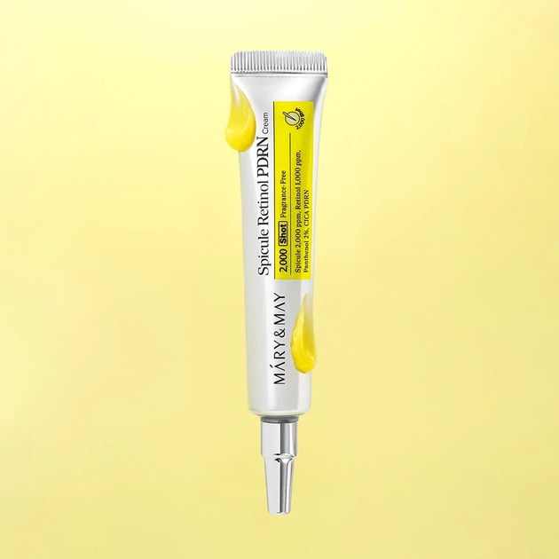 Крем со спикулами, ретинолом и PDRN Mary&May Spicule Retinol PDRN Cream 15 мл - изображение 2