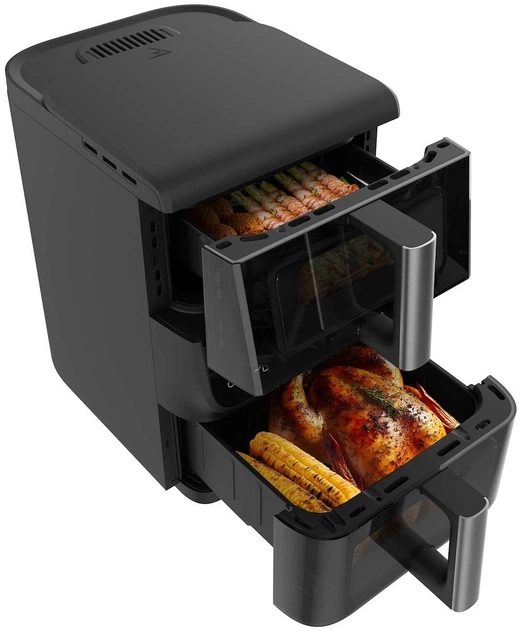 Frytkownica beztłuszczowa Cecotec Cecofry DuoLevel 10000 DuoSize (A01_EU01_109328) - obraz 4