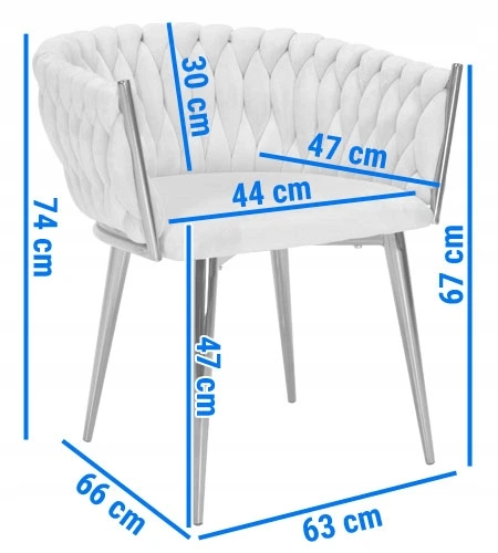 Крісло Hedo 100040 Велюрове Чорне з золотими ніжками (5907184130026) - зображення 7