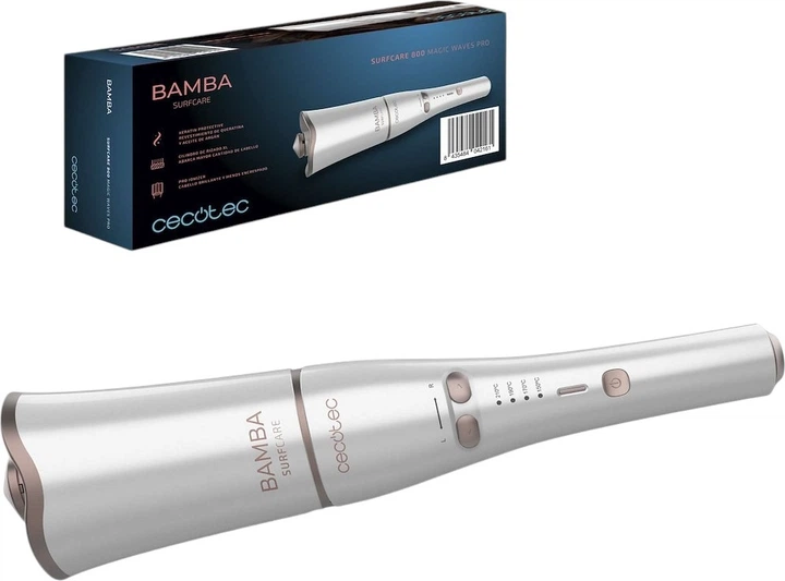 Машинка для завивки волосся Cecotec Bamba SurfCare 800 Magic Waves Pro - зображення 2