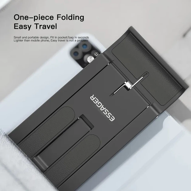 Держатель подставка Essager настольная для телефона Sailing Desktop Phone Holder Black (EZJZM-FC01) - Фото 5 Держатель подставка Essager настольная для телефона Sailing Desktop Phone Holder Black (EZJZM-FC01) - изображение 5