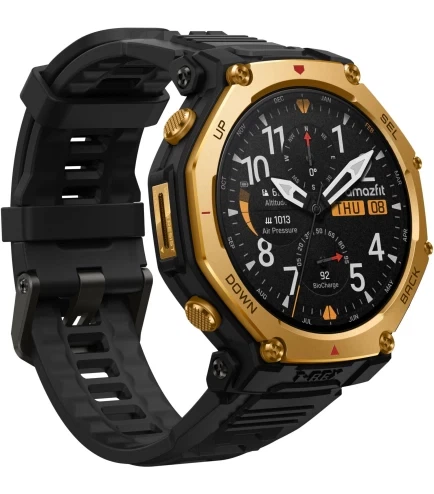 Смарт-часы Amazfit T-Rex 3 Pro Black Gold (W2444OV5N) - изображение 3