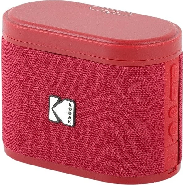 Głośnik przenośny Kodak Soundbrix Bluetooth 5W 2 szt. Reverb Red (4895218340675) - obraz 4