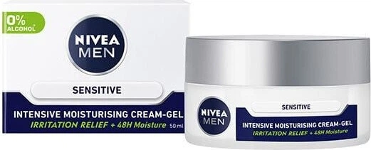 Крем для обличчя для чоловіків Nivea Men Sensitive зволожувальний 50 мл (4005900735782) - зображення 2