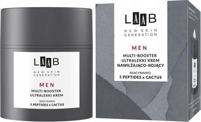 Krem do twarzy dla mężczyzn AA LAAB Men Multi Booster kojąco-nawilżający 50 ml (5900116106908) - obraz 2