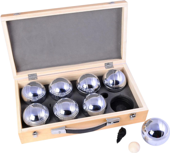 Набір для гри у петанк Longfield Jeu De Boule 8 куль (8716096008296) - зображення 2