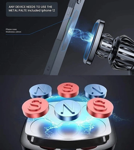 Автомобільний тримач Lisen HB390342 Black - зображення 4