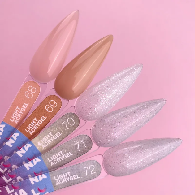 Жидкий гель LUNAMoon Light Acrygel №71 – 13 мл для укрепления и доращивания ногтей - Фото 4 Жидкий гель LUNAMoon Light Acrygel №71 – 13 мл для укрепления и доращивания ногтей - изображение 4