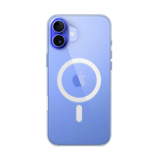 Прозрачный чехол для iPhone 16 TPU Clear Case с MagSafe - Фото 2 Прозрачный чехол для iPhone 16 TPU Clear Case с MagSafe - изображение 2