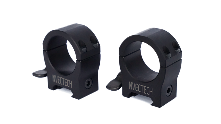 Кольца быстросъемные NVECTECH 30mm средние - изображение 4