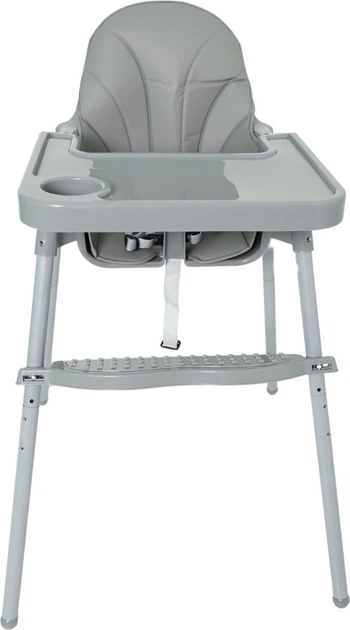 Krzesełko do karmienia Hedo regulowane Szare (5904041148026) - obraz 5