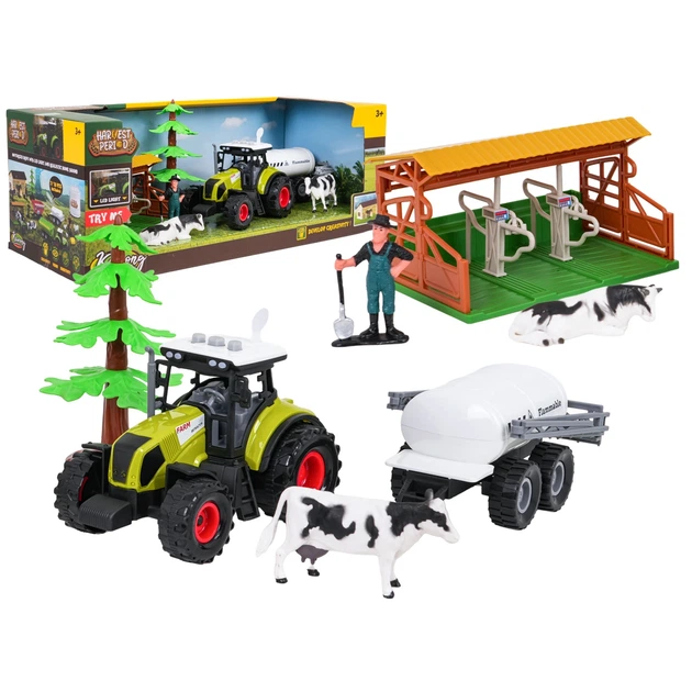 Zestaw zabawek ZAU.550-28K farmerski z traktorem (5903864975048) - obraz 2