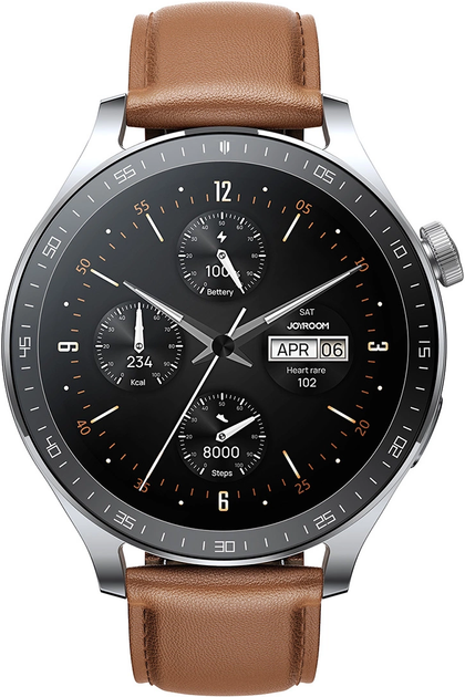 Smartwatch Joyroom Classic Series JR-FC2 Silver (6956116723040) - obraz 2