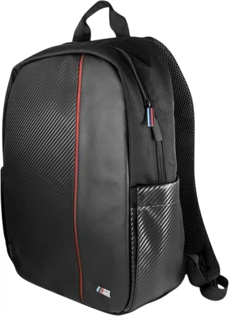 Рюкзак для ноутбука BMW Carbon Red Stripe 16" Black (3666339039851) - зображення 2