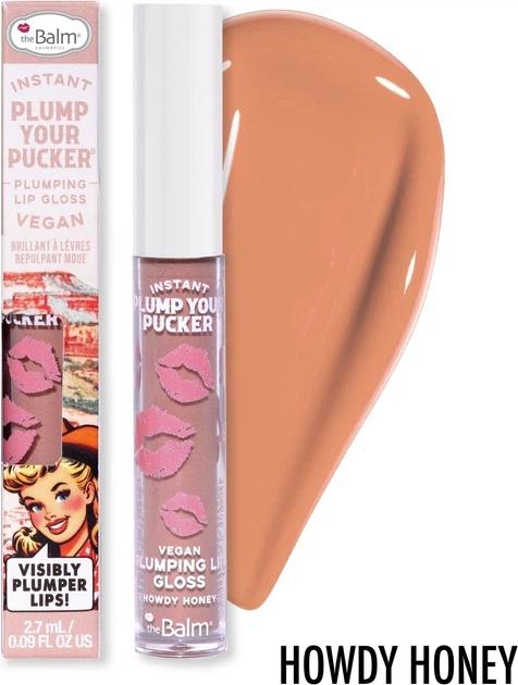 Błyszczyk powiększający usta theBalm Instant Plump Your Pucker Howdy Honey 2.7 ml (681619821486) - obraz 2