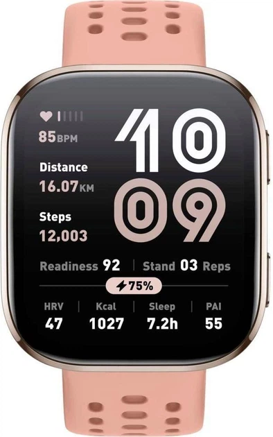 Smartwatch Amazfit Bip 6 Blush (W2435EUAN) - obraz 2