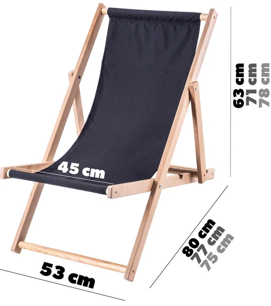 Журнальний столик + 2 шезлонга Kadax Anjouin K12311 - зображення 9