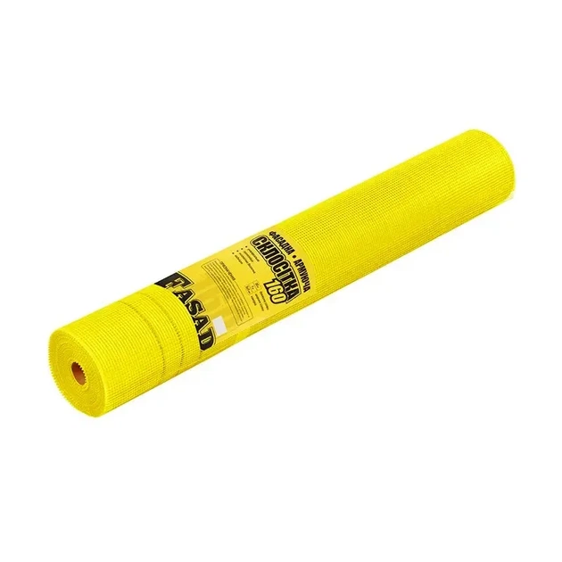 Сітка склотканина BudMonster Fasad 160 г/м2 5x5 мм 1x50 м жовта - Фото 1 Сітка склотканина BudMonster Fasad 160 г/м2 5x5 мм 1x50 м жовта - зображення 1