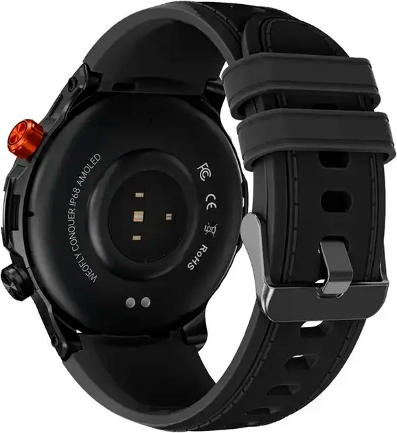 Smartwatch Weofly Conquer Black (WY-CONQUER/BK) - obraz 4