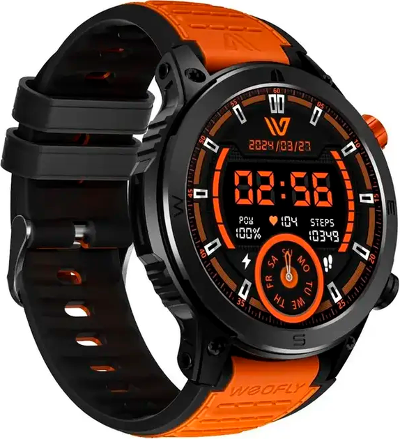 Smartwatch Weofly Conquer Orange (WY-CONQUER/OE) - obraz 3